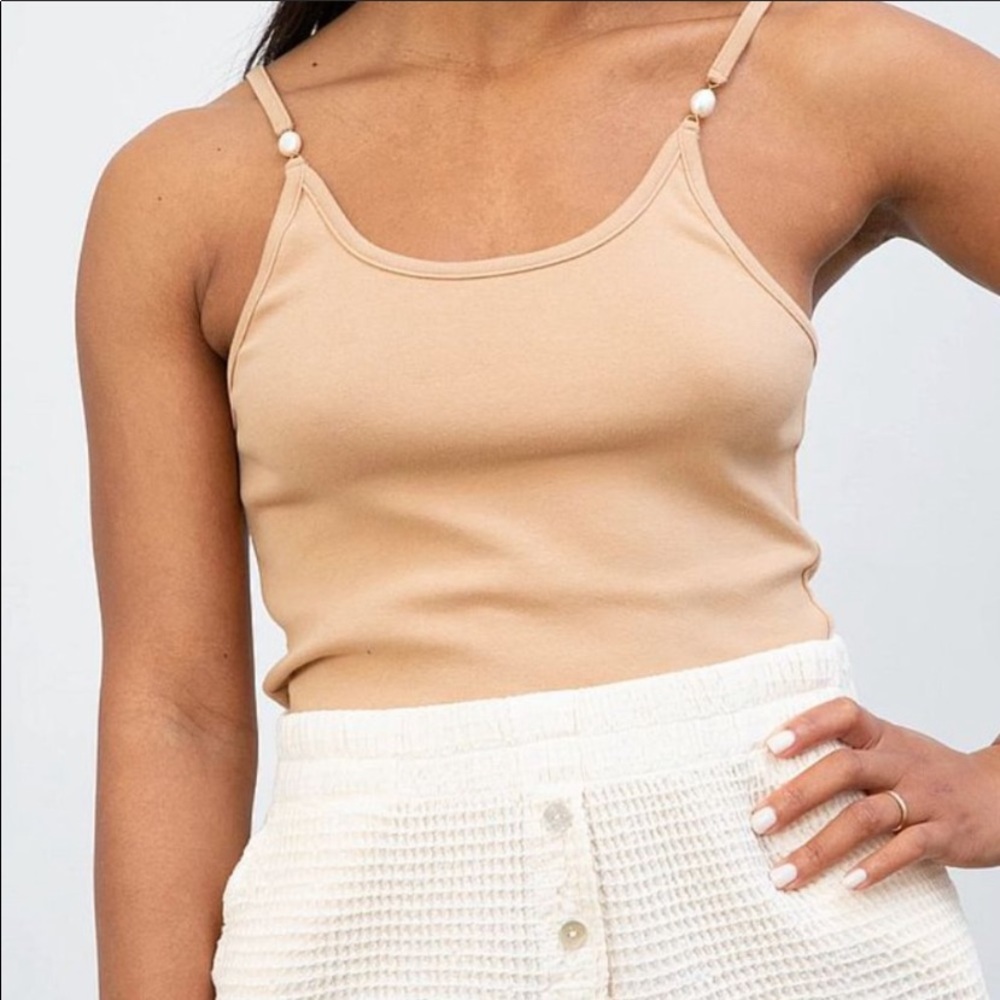 DONNI Pearl Stone Tank Light Blue XXL